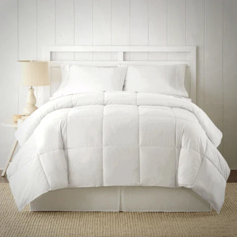 Organic Cotton-Bamboo Bed Comforter with Organic Cotton Covering