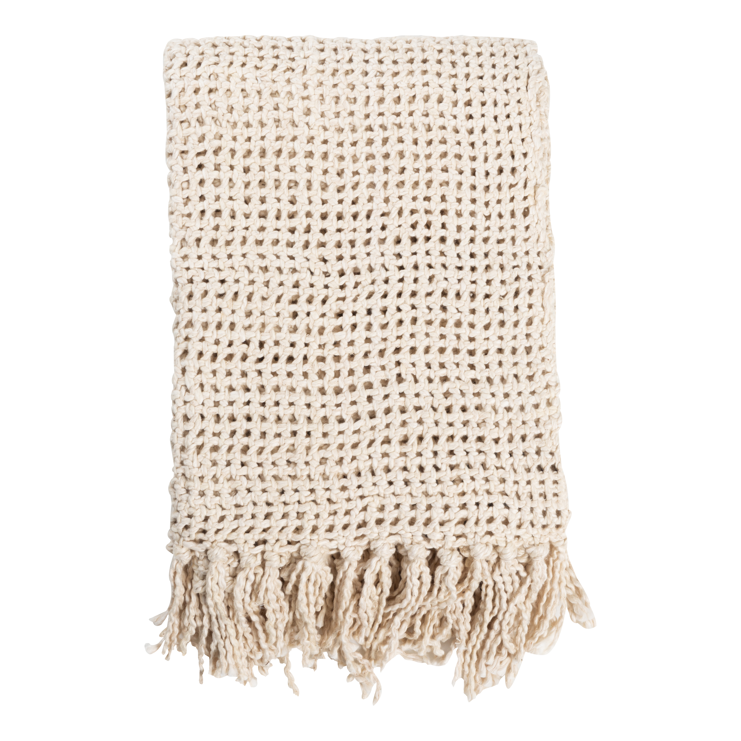 Cable Knit Throw