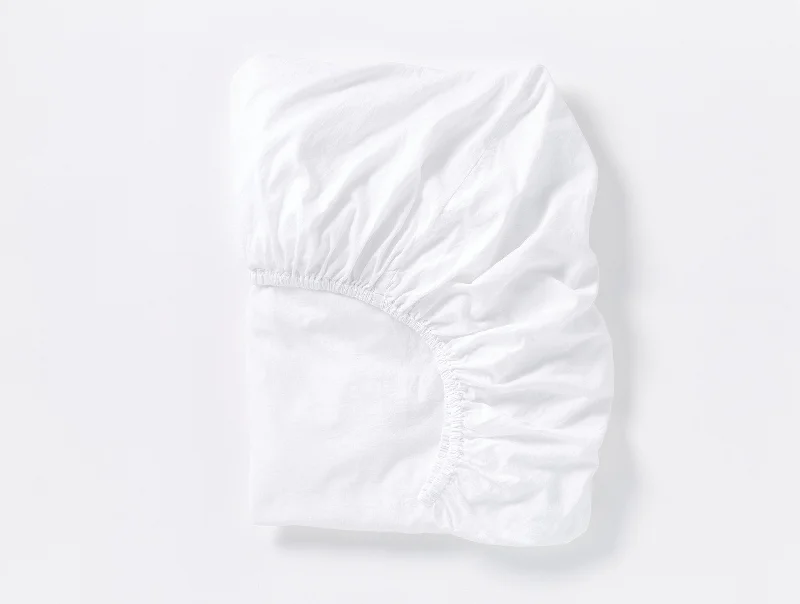 Cloud Soft Organic Sateen Fitted Sheet