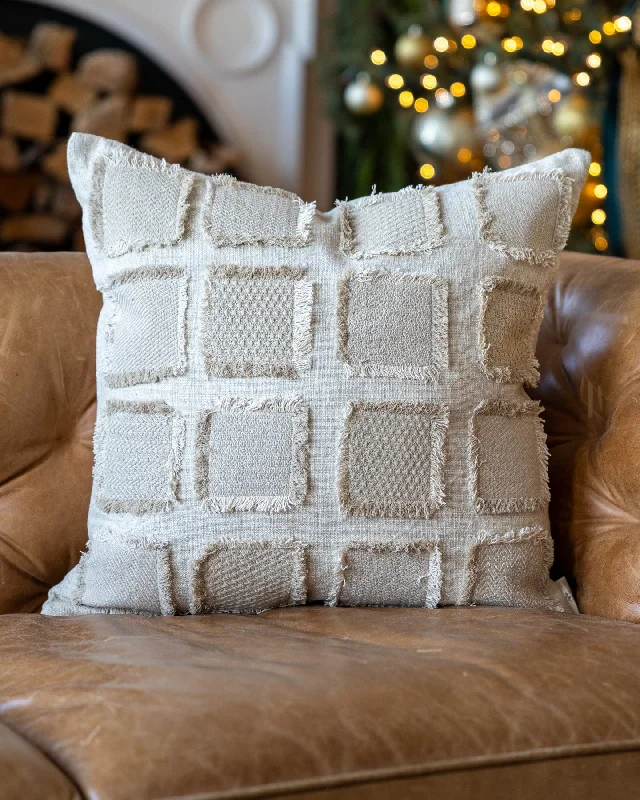 Cove Organic Linen Throw Pillow