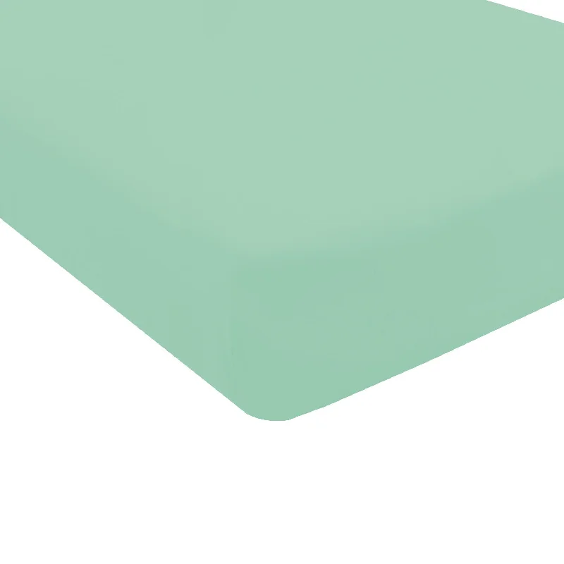 Crib Sheet in Wasabi