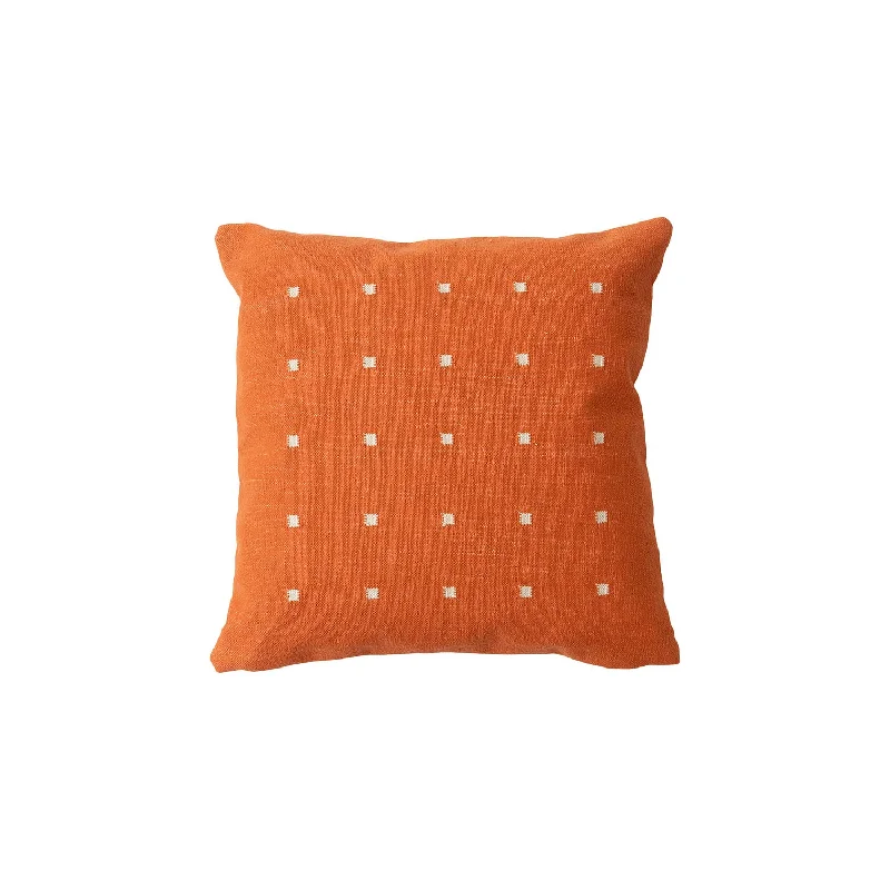 DOTS PILLOW - PERSIMMON