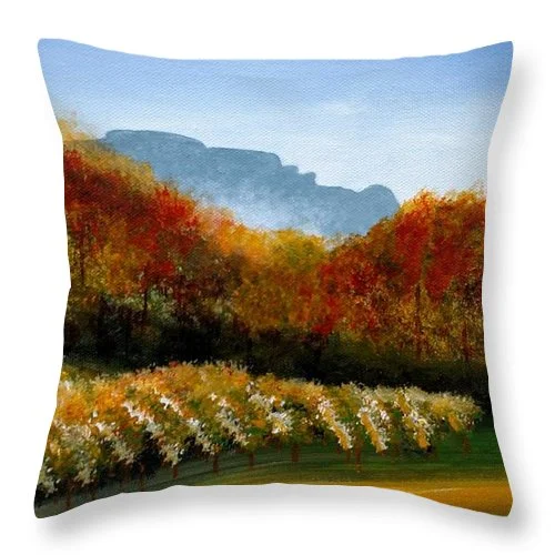 Grandfather Vineyard Winery - Throw Pillow