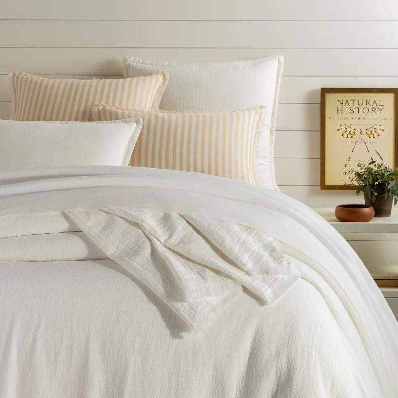 La Jolla Ivory Coverlet