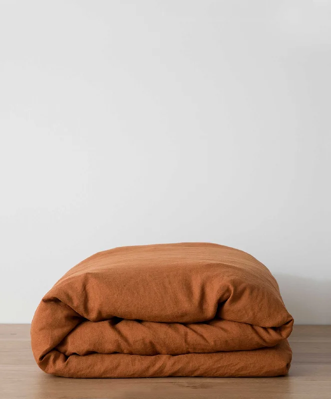 Linen Duvet Cover - Cedar