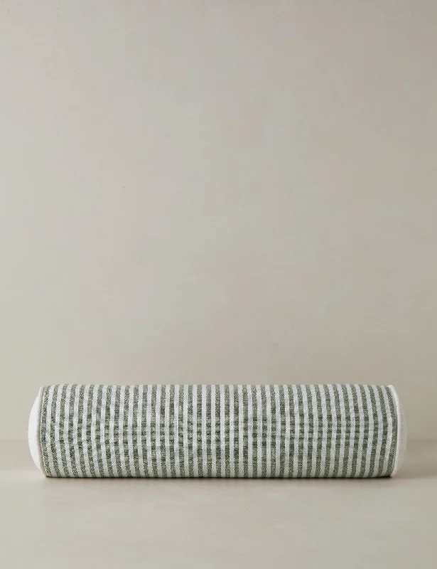 Littu Indoor / Outdoor Striped Bolster Pillow by Sarah Sherman Samuel