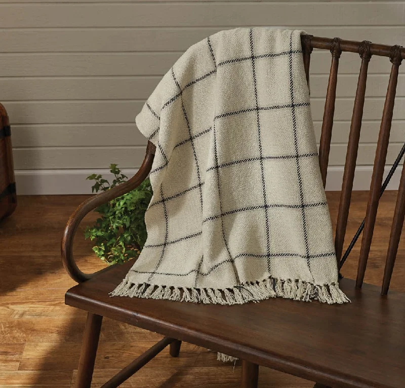 Mercantile Windowpane Throw