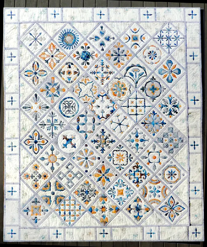 Metro Tiles quilt Border pattern only