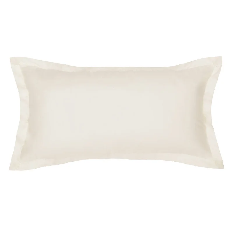 Peninsula Cream Throw Pillow