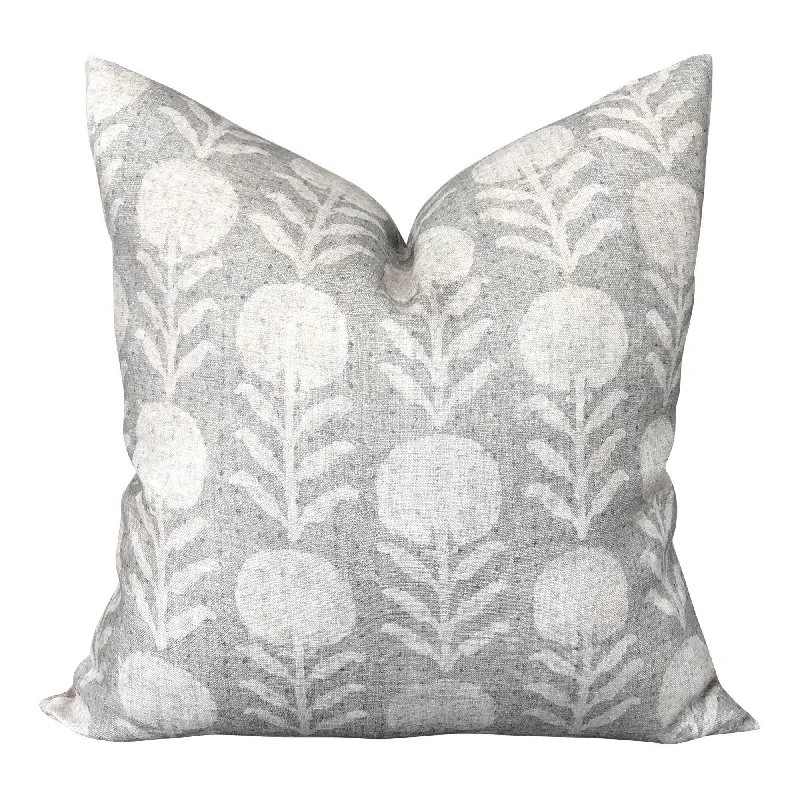 READY TO SHIP Designer Clay McLaurin Zinnia in Sand Pillow Cover