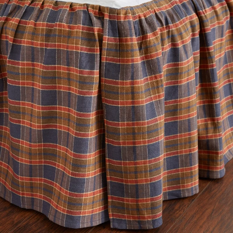 Shone Multicolor Cotton 3 Piece Bed Skirt