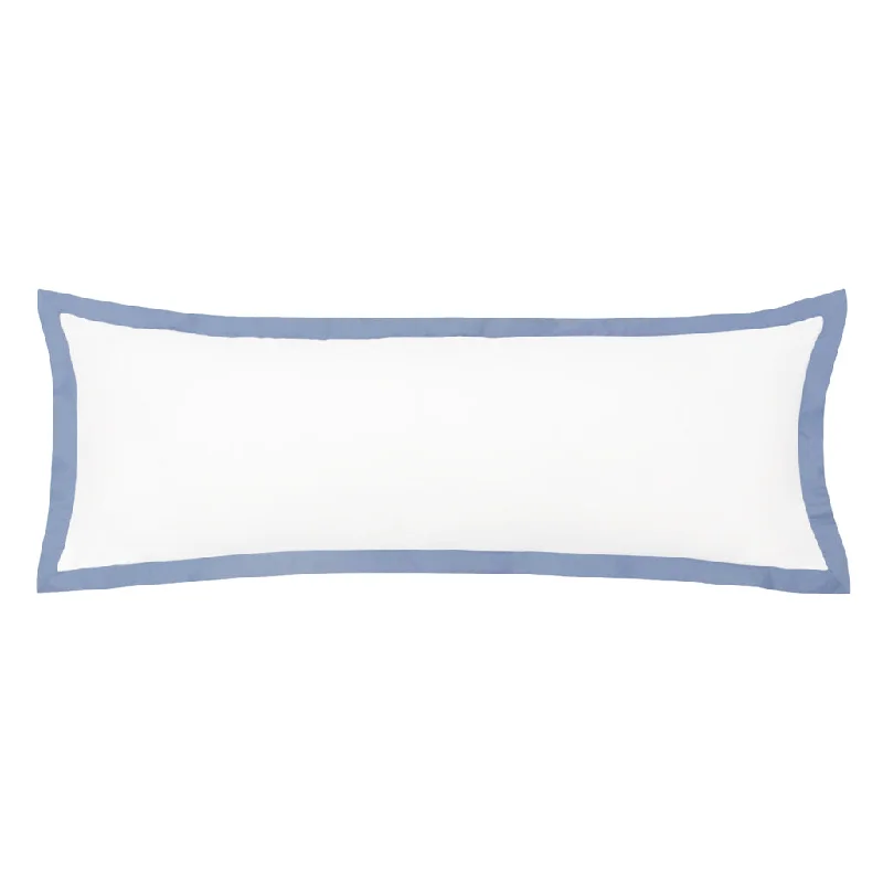 The Linden Coastal Blue Extra Long Lumbar Throw Pillow