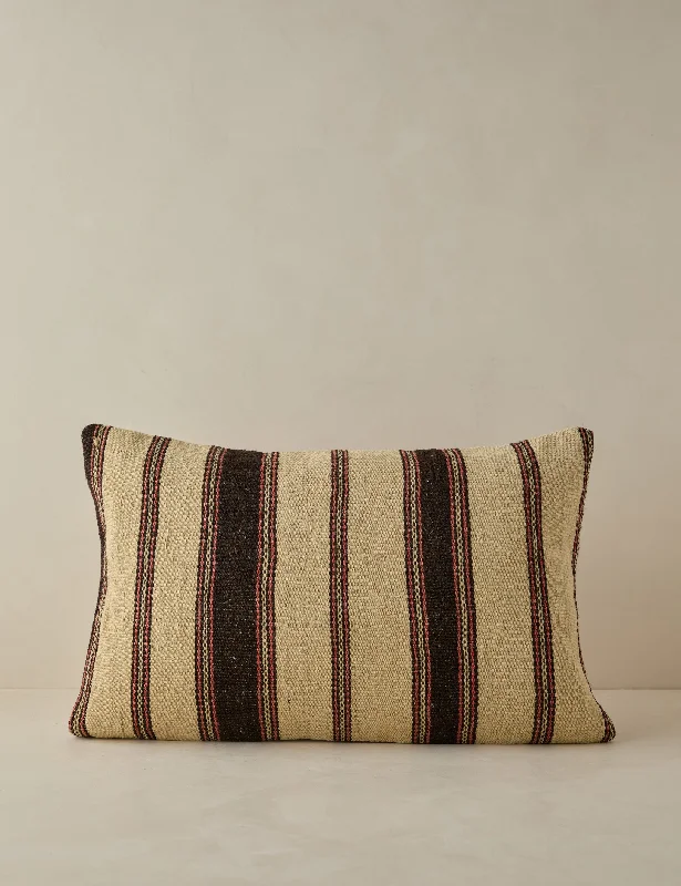 Vintage Lumbar Pillow No. 58, 16" x 24"