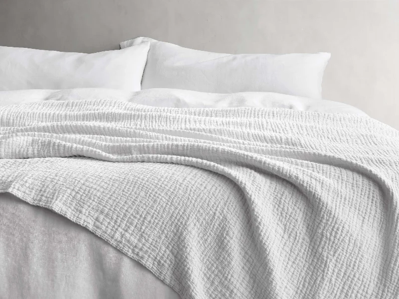 Zehra Linen Bed Blanket